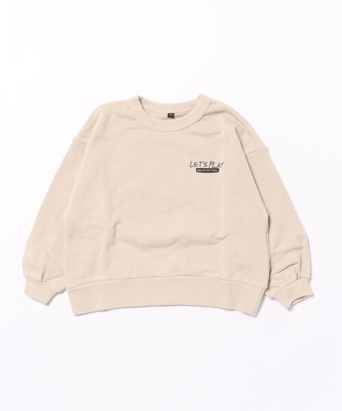 Life Support Products(ライフサポートプロダクツ)の「プリントクルーネックスウェット(スウェット・キッズ・エメラルド/マスタード/ラベンダー/ベージュ/ネイビー/ブラック/杢グレー/オフホワイト/ピンク/ホワイト系その他・100/95/90/80/110/150/140/130/120)」の13枚目の写真