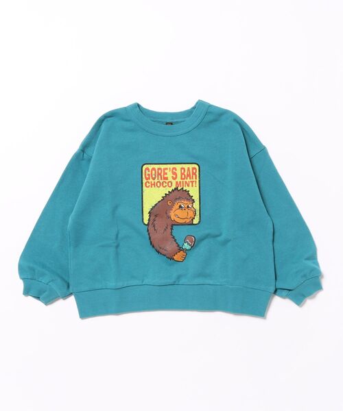 Life Support Products(ライフサポートプロダクツ)の「プリントクルーネックスウェット(スウェット・キッズ・エメラルド/マスタード/ラベンダー/ベージュ/ネイビー/ブラック/杢グレー/オフホワイト/ピンク/ホワイト系その他・100/95/90/80/110/150/140/130/120)」の17枚目の写真