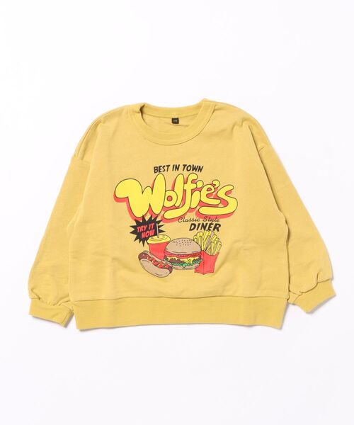 Life Support Products(ライフサポートプロダクツ)の「プリントクルーネックスウェット(スウェット・キッズ・エメラルド/マスタード/ラベンダー/ベージュ/ネイビー/ブラック/杢グレー/オフホワイト/ピンク/ホワイト系その他・100/95/90/80/110/150/140/130/120)」の21枚目の写真