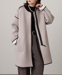 EGLANTINE パイピングボンディングコート