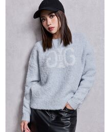 GYDA | Symmetry GYDA jacquardニットトップス(ニット/セーター)