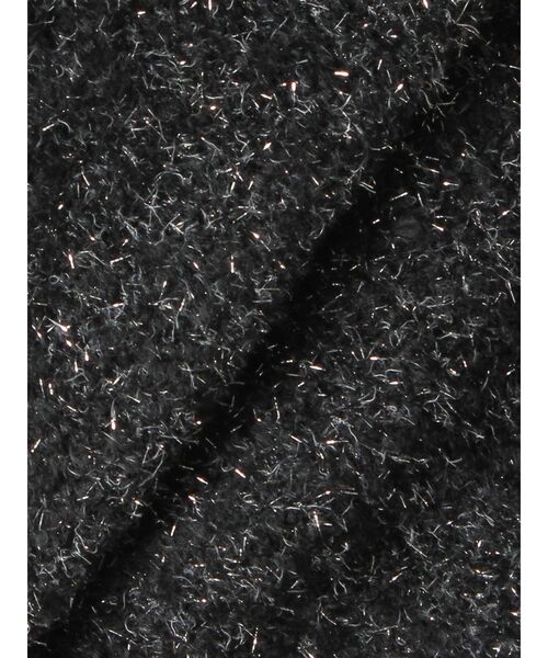 GYDA（ジェイダ）の「Symmetry GYDA jacquardニットトップス（ニット/セーター・レディース・ブラック/スカイブルー/オフホワイト/パープル・FREE）」の18枚目の写真