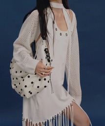 NOT KNOWING（ノットノーイング）の「【NOT KNOWING】Braided Dot Shoulder Bag / 【ノットノーイング】ブレイドドットショルダーバッグ（ショルダーバッグ）」