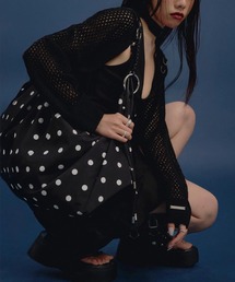 NOT KNOWING（ノットノーイング）の「【NOT KNOWING】Braided Dot Shoulder Bag / 【ノットノーイング】ブレイドドットショルダーバッグ（ショルダーバッグ）」