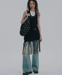 NOT KNOWING（ノットノーイング）の「【NOT KNOWING】Braided Dot Shoulder Bag / 【ノットノーイング】ブレイドドットショルダーバッグ（ショルダーバッグ）」