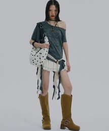 NOT KNOWING（ノットノーイング）の「【NOT KNOWING】Braided Dot Shoulder Bag / 【ノットノーイング】ブレイドドットショルダーバッグ（ショルダーバッグ）」