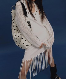 NOT KNOWING（ノットノーイング）の「【NOT KNOWING】Braided Dot Shoulder Bag / 【ノットノーイング】ブレイドドットショルダーバッグ（ショルダーバッグ）」