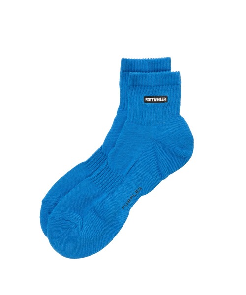ROTTWEILER（ロットワイラー）の「RW LOGO SOX（ソックス/靴下・メンズ・ブルー/ホワイト・ONE SIZE）」の2枚目の写真