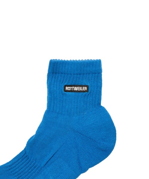 ROTTWEILER（ロットワイラー）の「RW LOGO SOX（ソックス/靴下・メンズ・ブルー/ホワイト・ONE SIZE）」の7枚目の写真