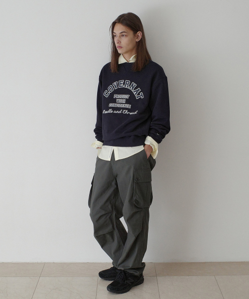 COVERNAT（カバーナット）の「セミワイドナイロンパラシュートパンツ グレー（その他パンツ・レディース・その他・SMALL/MEDIUM/LARGE/X-LARGE）」の5枚目の写真