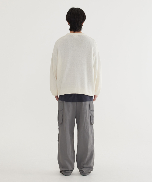 COVERNAT（カバーナット）の「セミワイドナイロンパラシュートパンツ グレー（その他パンツ・レディース・その他・SMALL/MEDIUM/LARGE/X-LARGE）」の6枚目の写真
