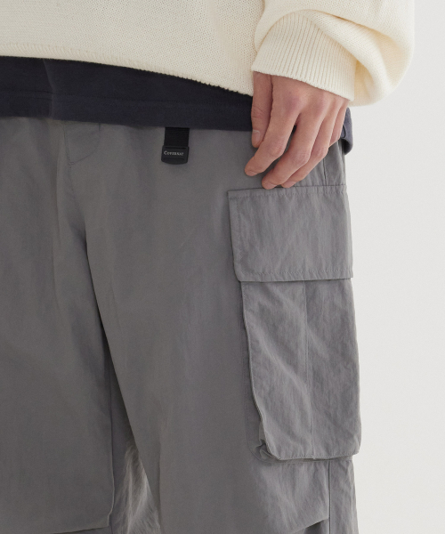 COVERNAT（カバーナット）の「セミワイドナイロンパラシュートパンツ グレー（その他パンツ・レディース・その他・SMALL/MEDIUM/LARGE/X-LARGE）」の7枚目の写真