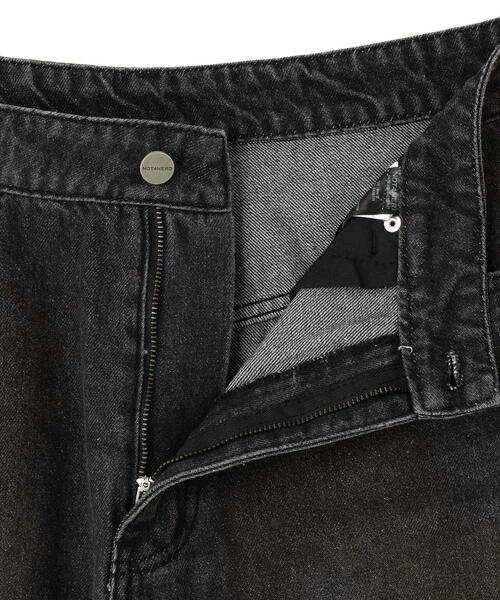 NOT4NERD（ノットフォーナード）の「NOT4NERD/ノットフォーナード/Mud Washed Regular Fit Denim Pants（デニムパンツ・メンズ・ブラック/ブルー・L/M/XL）」の11枚目の写真