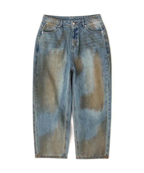 NOT4NERD（ノットフォーナード）の「NOT4NERD/ノットフォーナード/Mud Washed Regular Fit Denim Pants（デニムパンツ・メンズ・ブラック/ブルー・L/M/XL）」の15枚目の写真