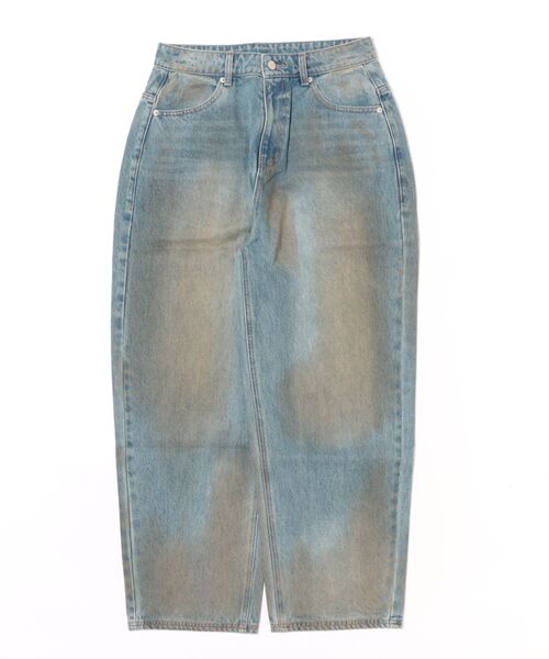 NOT4NERD（ノットフォーナード）の「NOT4NERD/ノットフォーナード/Mud Washed Regular Fit Denim Pants（デニムパンツ・メンズ・ブラック/ブルー・L/M/XL）」の5枚目の写真