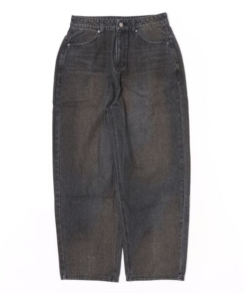 NOT4NERD（ノットフォーナード）の「NOT4NERD/ノットフォーナード/Mud Washed Regular Fit Denim Pants（デニムパンツ・メンズ・ブラック/ブルー・L/M/XL）」の4枚目の写真