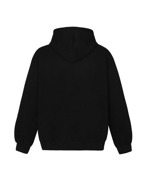 LIMELIGHT APPAREL(ライムライトアパレル)の「オペラルオーバルロゴジップアップフードオーバーサイズ(ブラック/ホワイト)(パーカー・メンズ・その他・LARGE)」の2枚目の写真