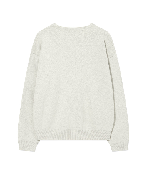 COVERNAT（カバーナット）の「ベーシックYカーディガンヘザーヘイ（カーディガン/ボレロ・レディース・その他・SMALL/MEDIUM/LARGE/X-LARGE）」の3枚目の写真