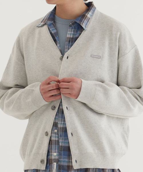 COVERNAT（カバーナット）の「ベーシックYカーディガンヘザーヘイ（カーディガン/ボレロ・レディース・その他・SMALL/MEDIUM/LARGE/X-LARGE）」の7枚目の写真