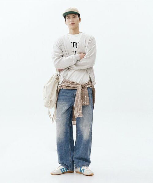 COVERNAT（カバーナット）の「ベーシックYカーディガンヘザーヘイ（カーディガン/ボレロ・レディース・その他・SMALL/MEDIUM/LARGE/X-LARGE）」の8枚目の写真