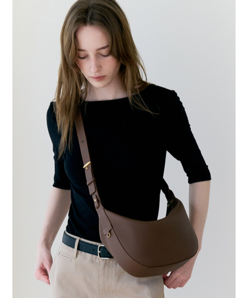 Slouchy Hobo Bag ショルダーバッグ y2k 茶 kmb9-9 Large Hobo Slouchy 
