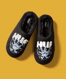 HUF(nt)SNOW ANGEL FUZZY SLIPPER([V[Y/Xbp)
