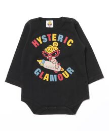 HYSTERICMINI teddy カバーオール HYSTERIC MINI（ヒステリックミニ）の「TEDDY MINI SWEET BALLOON総柄