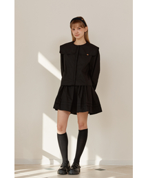 ANOETIC（アノエティック）の「HEIDI BANDING SKIRT_BLACK（スカート）」