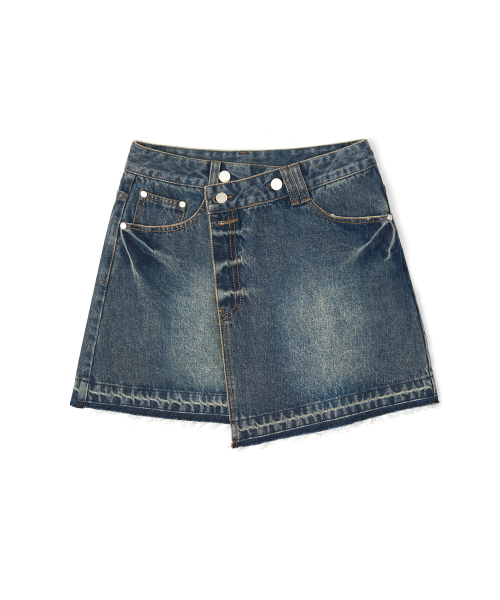 DECET WOMEN(デケット ウーマン)の「ラップスカート DCSK005ブルー(スカート・レディース・その他・X-SMALL/SMALL/MEDIUM)」の7枚目の写真