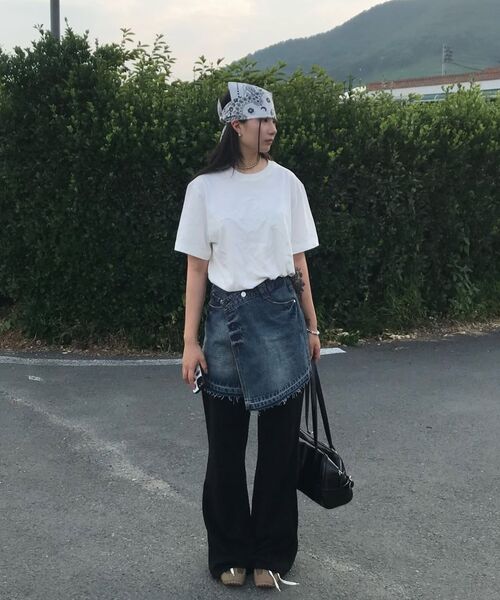 DECET WOMEN(デケット ウーマン)の「ラップスカート DCSK005ブルー(スカート・レディース・その他・X-SMALL/SMALL/MEDIUM)」の10枚目の写真