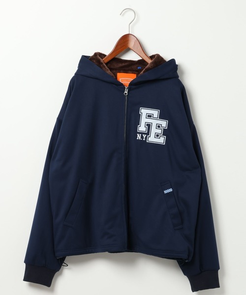 niko and...（ニコアンド）の「【FISHS EDDY(フィッシュエディ)】フーディブルゾン【UNISEX】（ブルゾン・メンズ・ネイビー/ブラウン・LARGE/MEDIUM）」の17枚目の写真