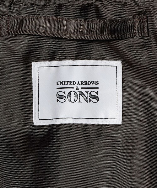 UNITED ARROWS & SONS(ユナイテッドアローズアンドサンズ)の「<UNITED ARROWS & SONS> SYNTHETIC/LTHR L-2B/ブルゾン(ブルゾン・メンズ・ブラック・XL/M/S)」の11枚目の写真