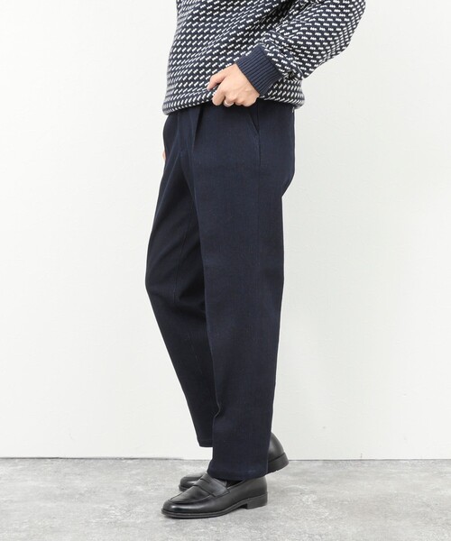 NOLLEY’S（ノーリーズ）の「デニムストレッチワイドジャスト丈PT 25AW（デニムパンツ・メンズ・ブラック/インディゴブルー・S/M/L/XL）」の12枚目の写真