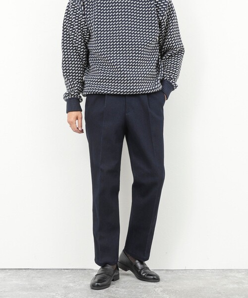 NOLLEY’S（ノーリーズ）の「デニムストレッチワイドジャスト丈PT 25AW（デニムパンツ・メンズ・ブラック/インディゴブルー・S/M/L/XL）」の15枚目の写真