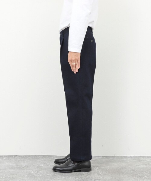 NOLLEY’S（ノーリーズ）の「デニムストレッチワイドジャスト丈PT 25AW（デニムパンツ・メンズ・ブラック/インディゴブルー・S/M/L/XL）」の3枚目の写真