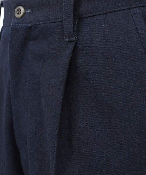 NOLLEY’S（ノーリーズ）の「デニムストレッチワイドジャスト丈PT 25AW（デニムパンツ・メンズ・ブラック/インディゴブルー・S/M/L/XL）」の8枚目の写真