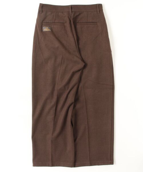 BROKEN BASE(ブロークンベース)の「Inside Check Wool Like Slacks / インサイドチェックウールライクスラックス(スラックス・メンズ・ネイビー/ブラウン・MEDIUM/LARGE)」の8枚目の写真