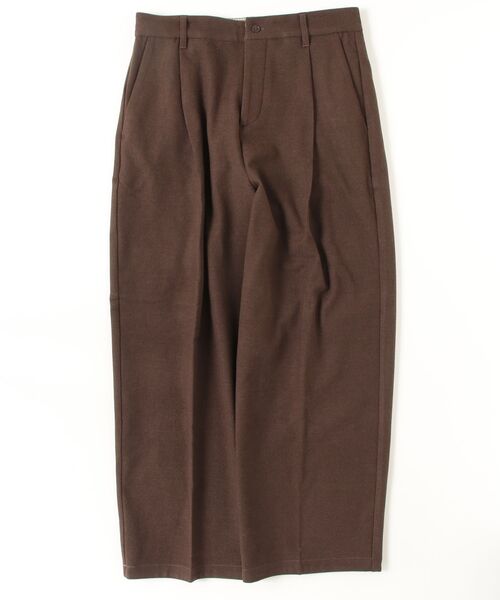 BROKEN BASE(ブロークンベース)の「Inside Check Wool Like Slacks / インサイドチェックウールライクスラックス(スラックス・メンズ・ネイビー/ブラウン・MEDIUM/LARGE)」の7枚目の写真
