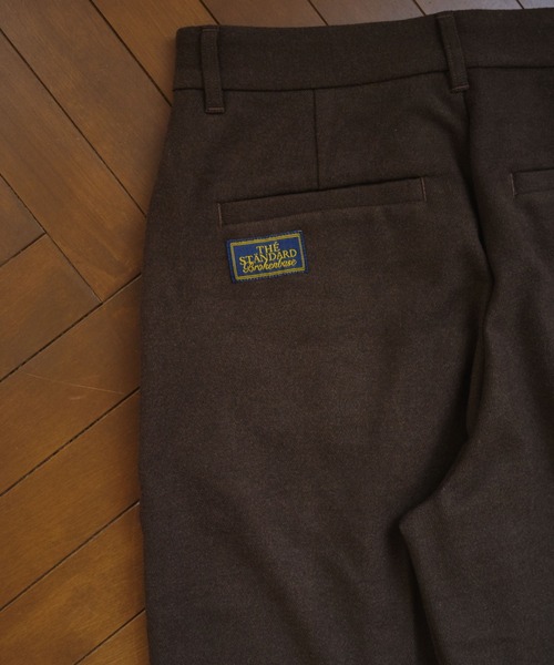 BROKEN BASE(ブロークンベース)の「Inside Check Wool Like Slacks / インサイドチェックウールライクスラックス(スラックス・メンズ・ネイビー/ブラウン・MEDIUM/LARGE)」の17枚目の写真