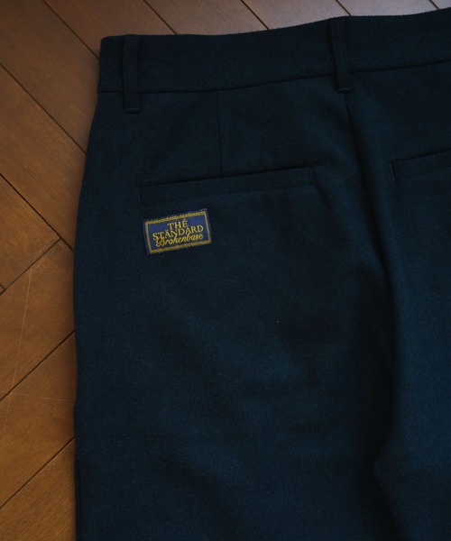 BROKEN BASE(ブロークンベース)の「Inside Check Wool Like Slacks / インサイドチェックウールライクスラックス(スラックス・メンズ・ネイビー/ブラウン・MEDIUM/LARGE)」の19枚目の写真