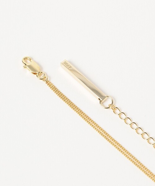 Demi-Luxe BEAMS（デミルクス ビームス）の「AYUS / バロックパール Wチェーン ネックレス（ネックレス・レディース・その他・ONE SIZE）」の4枚目の写真