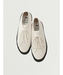 GRAPHERIES（グラファリーズ）の「プレーンシューズ - エクリュ/ブラック（スニーカー）」