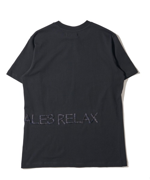 1PIU1UGUALE3 RELAX (ウノピゥウノウグァーレトレ リラックス)の「【1PIU1UGUALE3 RELAX】ハンドライク エンボスロゴ 半袖クルーネックTシャツ(Tシャツ/カットソー・メンズ・ブラック/ホワイト・X-LARGE/LARGE/MEDIUM)」の8枚目の写真