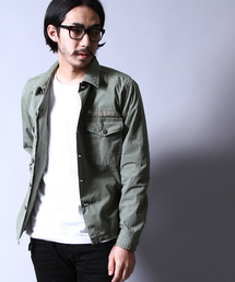 AMERICAN RAG CIE | AMERICAN RAG CIE 硫化ダンプファティーグシャツ / 107-AMG-M161-SH600 Π(シャツ/ブラウス)