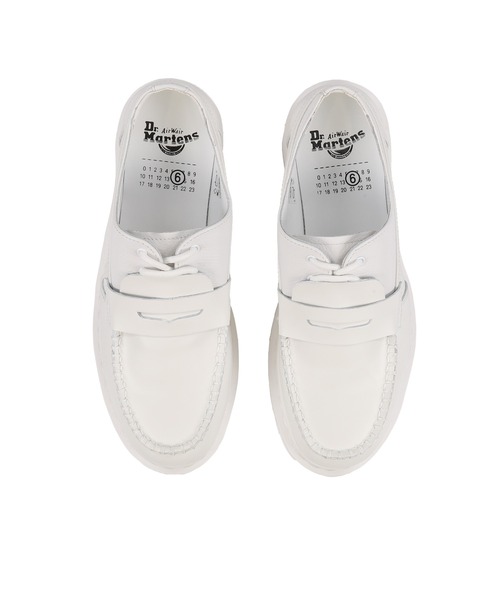 MM6 Maison Margiela（ｴﾑｴﾑｼｯｸｽ ﾒｿﾞﾝ ﾏﾙｼﾞｪﾗ）の「1461（スニーカー・メンズ・ホワイト・43/42）」の6枚目の写真