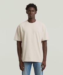 Structured Relaxed Base T-Shirt/ワンポイントリラックスオーバーサイズストラクチャーTシャツ