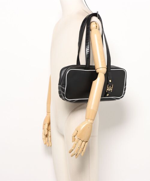 adidas（アディダス）の「adidas アディダス W AIRLINER ELONGATED BAG バッグ KE2329 BLACK（ボディバッグ/ウエストポーチ・レディース・ブラック・FREE）」の5枚目の写真