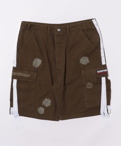 over print(オーバープリント)の「overprint/オーバープリント/TOURNIQUET HALF PANTS(その他パンツ・レディース・ブルー/オリーブ系・L)」の2枚目の写真