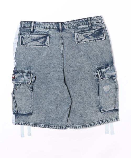 over print(オーバープリント)の「overprint/オーバープリント/TOURNIQUET HALF PANTS(その他パンツ・レディース・ブルー/オリーブ系・L)」の3枚目の写真