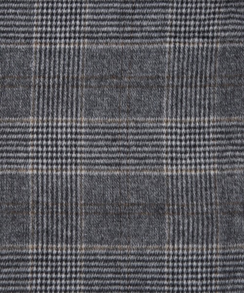 improves（インプローブス）の「グレンチェック ピーコート（トレンチコート・メンズ・ブラック/ベージュ・MEDIUM/LARGE）」の4枚目の写真